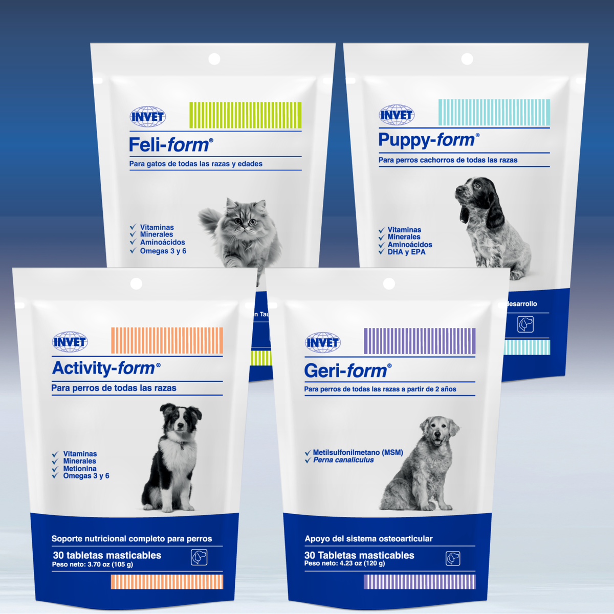 NUEVA LÍNEA SUPLEMENTOS NUTRICIONALES INVET